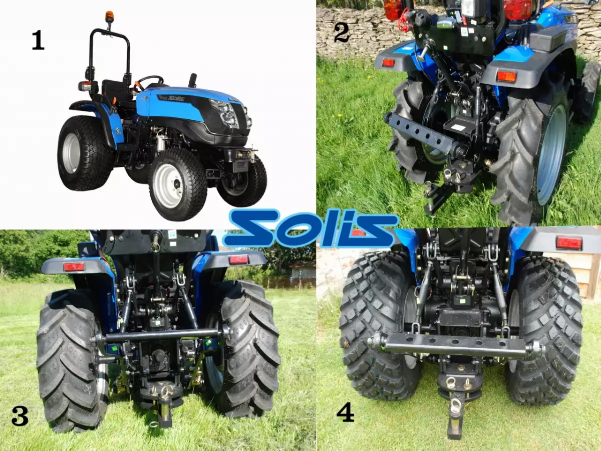 MICRO-TRACTEUR SOLIS 20