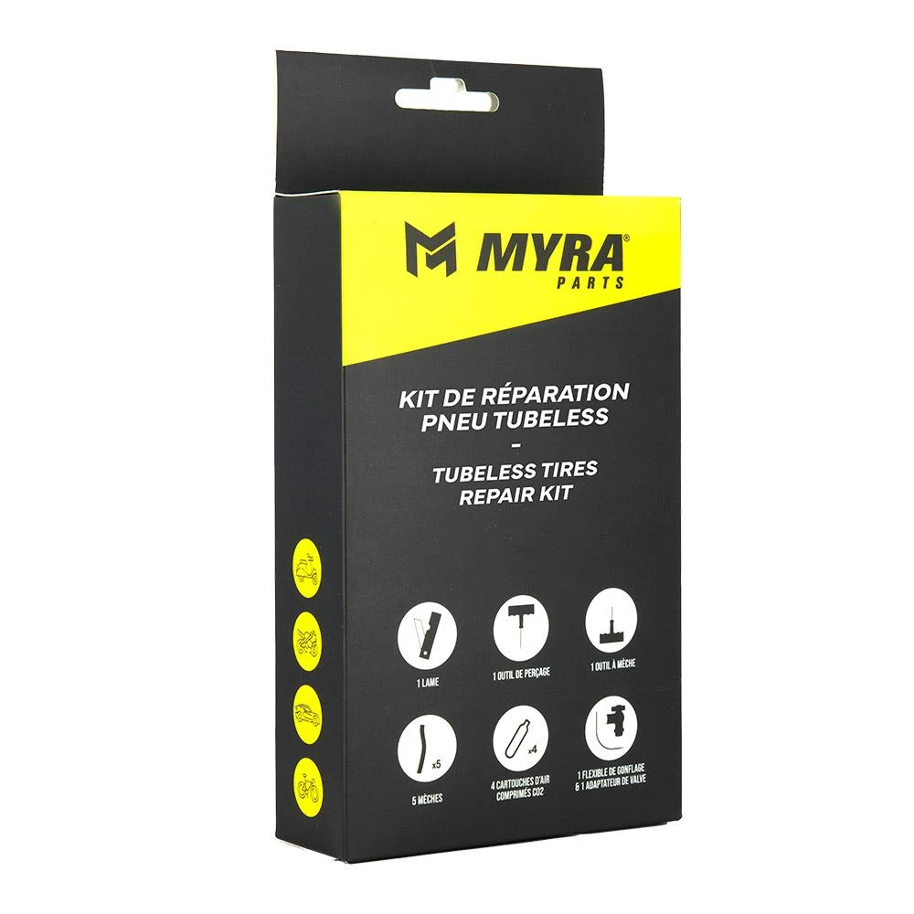 Kit de Réparation Rapide pour Pneu Tubeless
