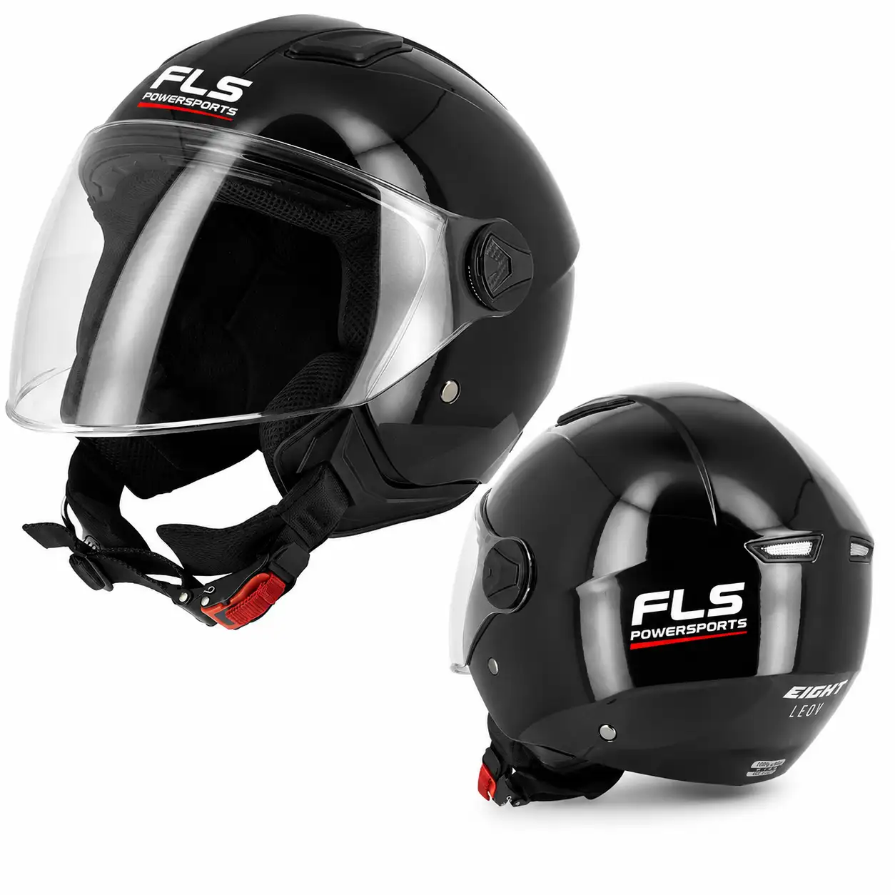 CASQUE Eight - Jet S779 LEOV LV Noir
