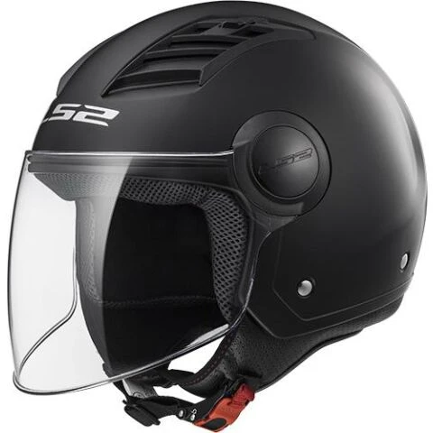 Casque LS2 OF562 AIRFLOW NOIR MAT LONG XS