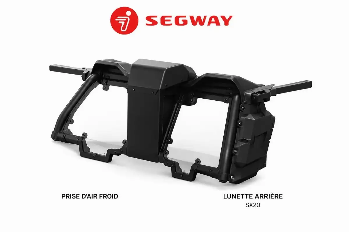 Prises d’air de SEGWAY SX20 avec lunette arrière